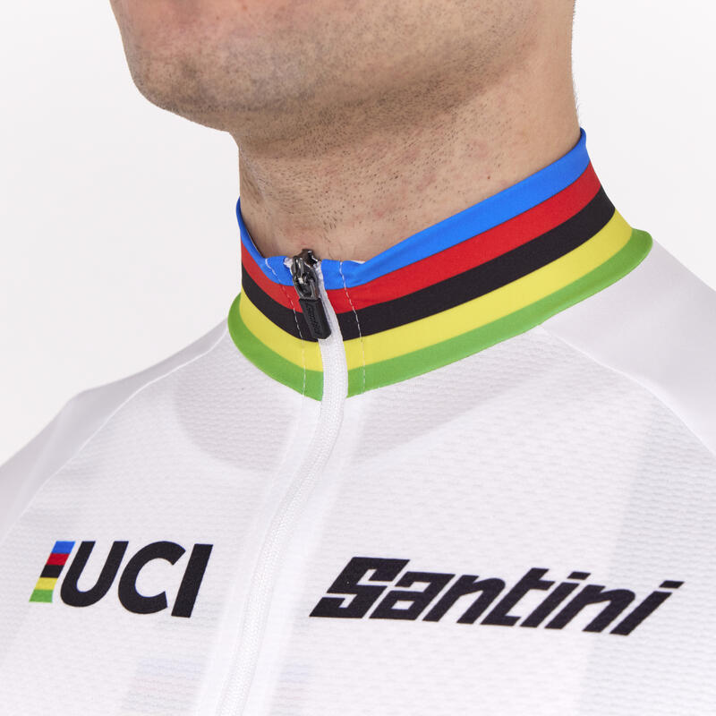 Maglia manica corta ciclismo UCI Santini World Champion