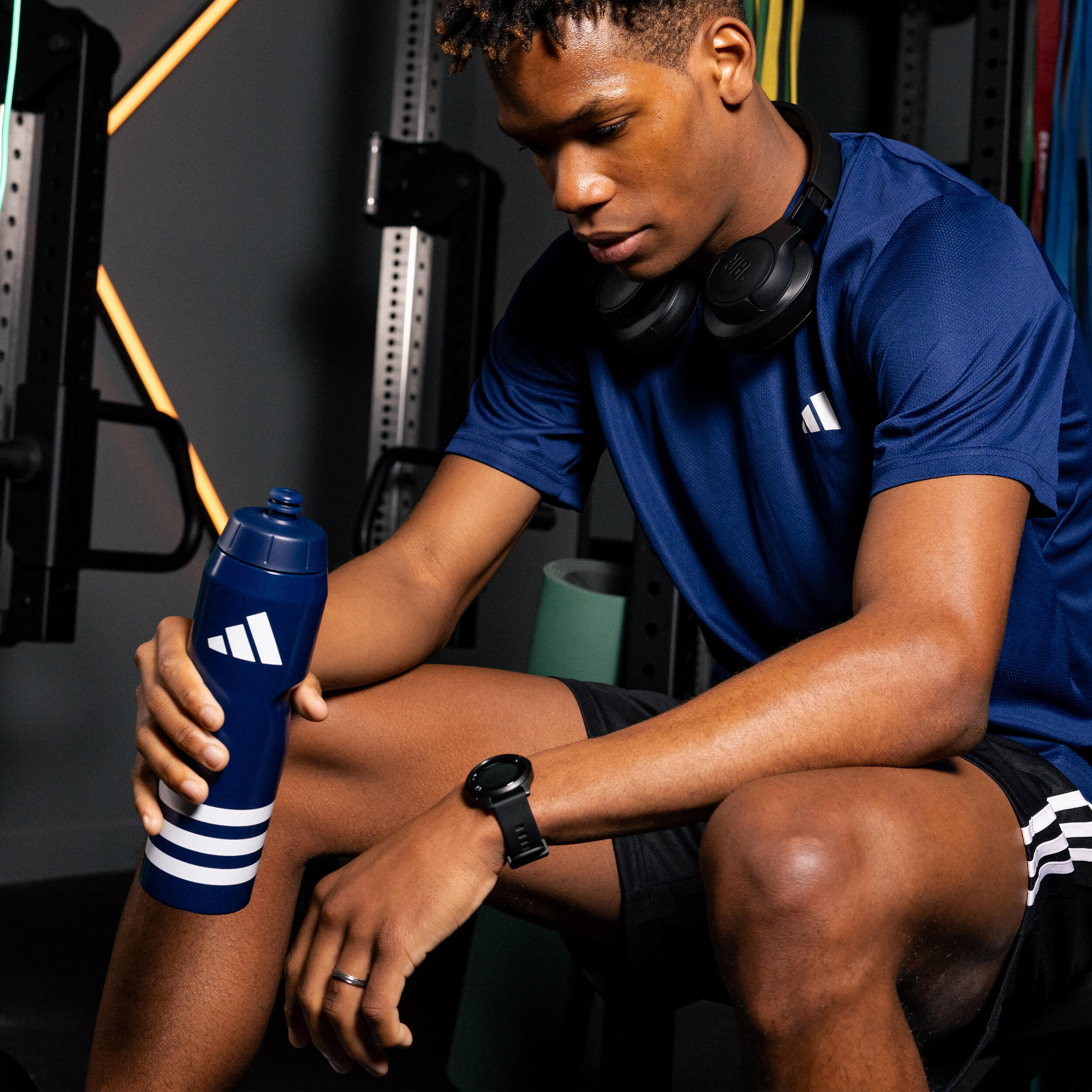 GOURDE ADIDAS 0,75L UNISEXE BLEU 5/7