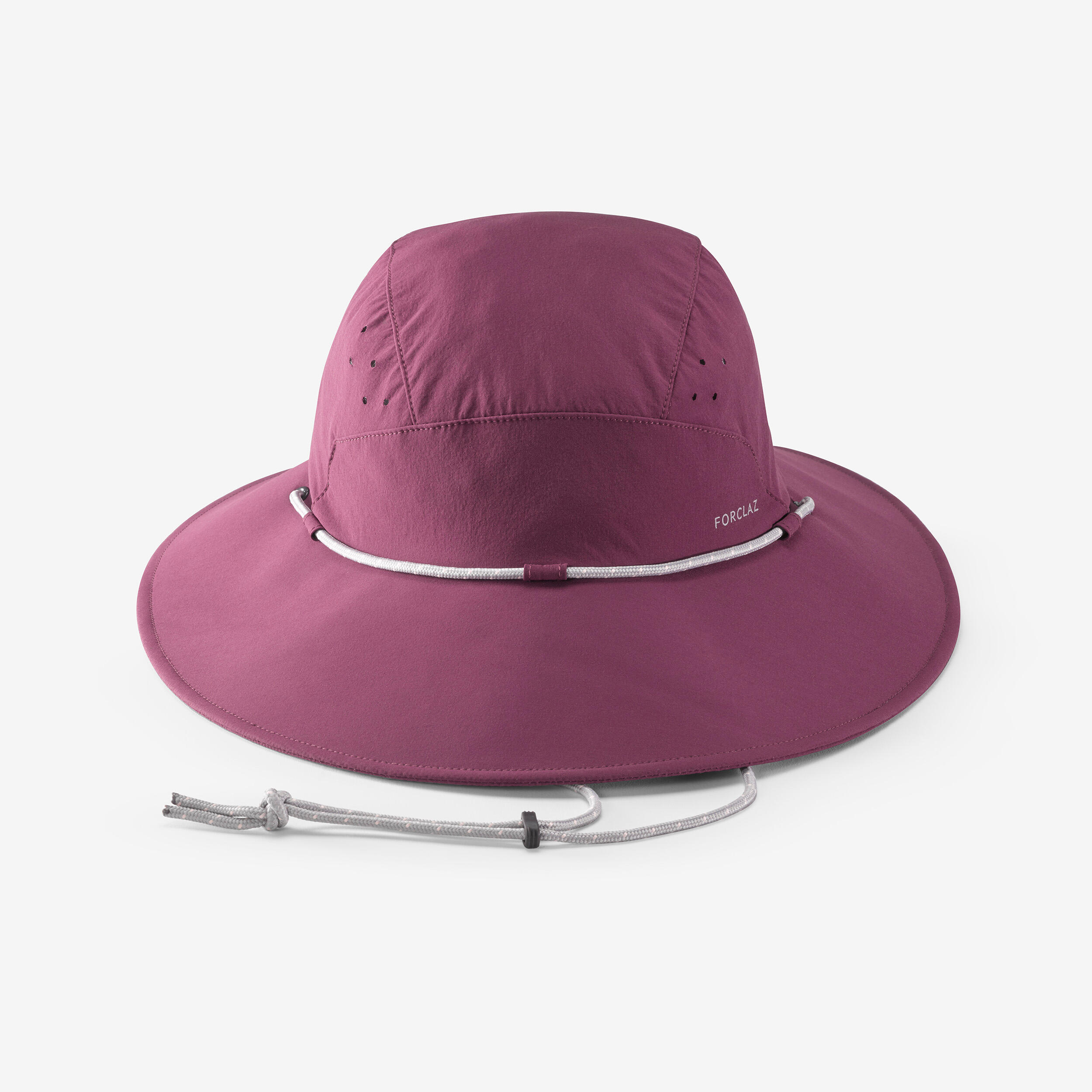 WOMEN’S ANTI-UV TREKKING CAP - MT500 - PURPLE 2/3