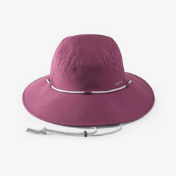 WOMEN’S ANTI-UV TREKKING CAP - MT500 - PURPLE