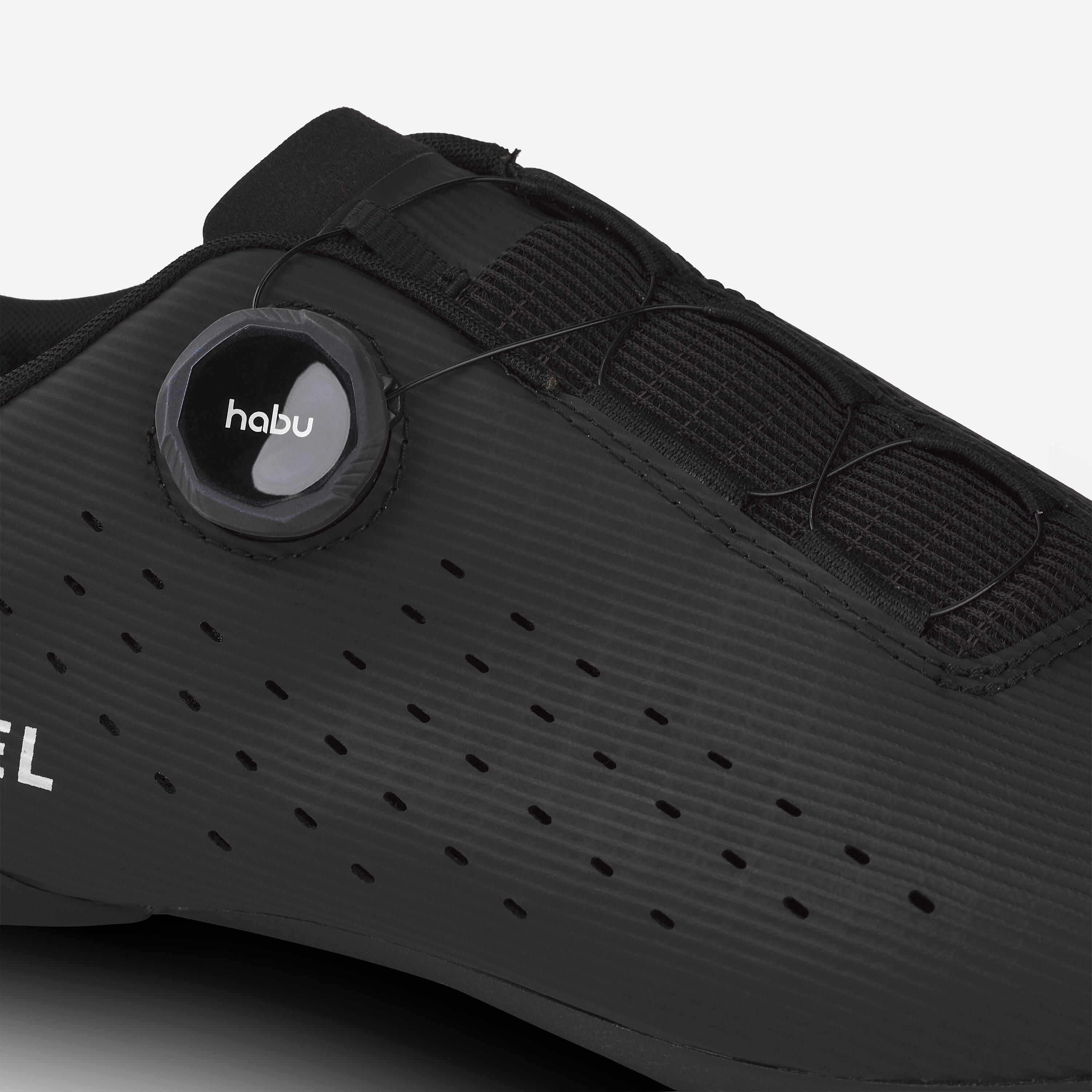 Scarpe ciclismo bici da corsa adulto Van Rysel NCR nere 4/8