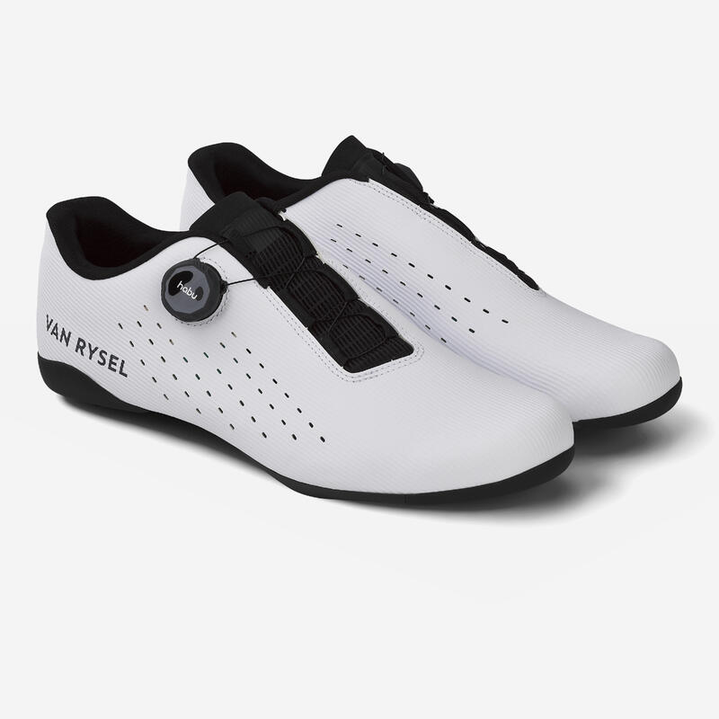 Chaussures vélo route Van Rysel NCR blanches