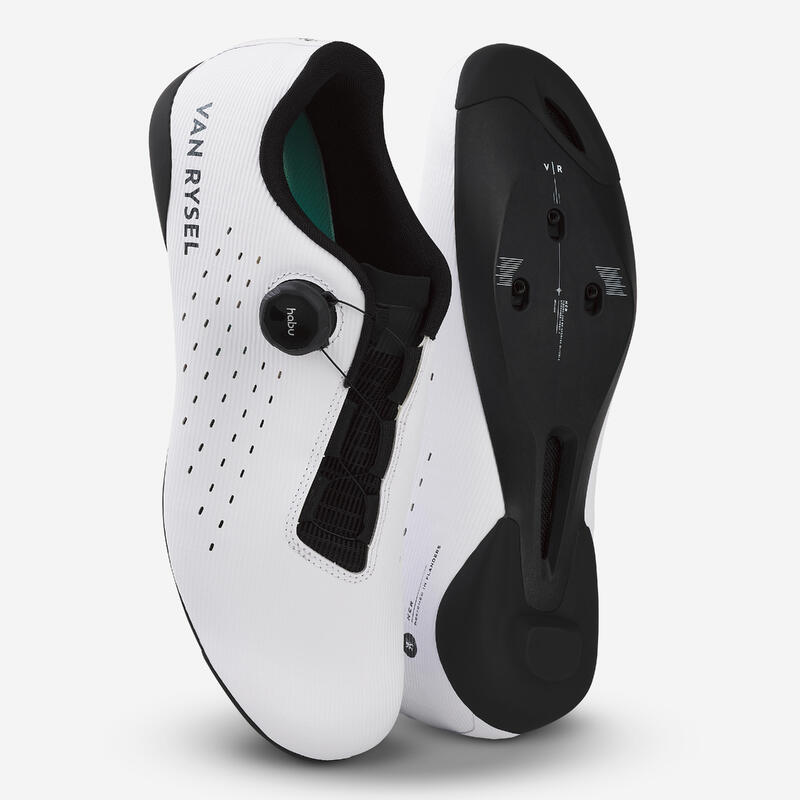 Veloschuhe Rennvelo – Van Rysel NCR weiss 