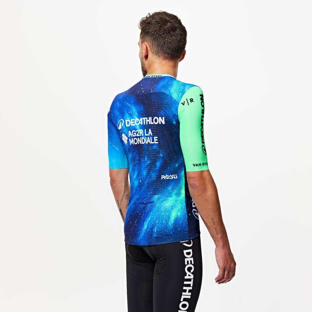 Short-Sleeved Road Cycling Jersey Decathlon–AG2R La Mondiale Team Replica