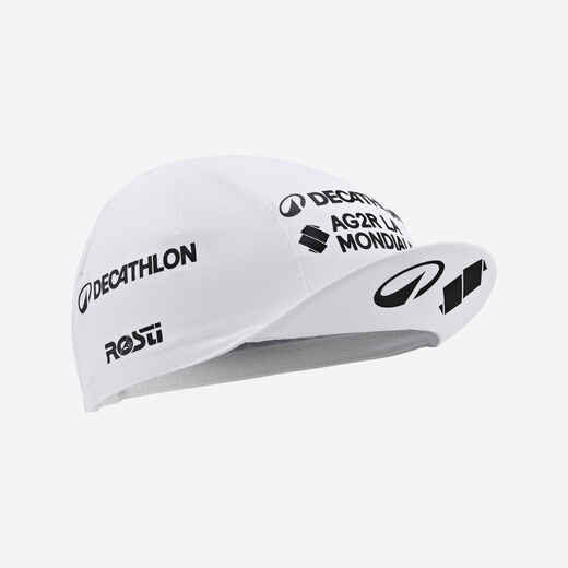 
      Šosejas riteņbraukšanas cepures replika ar nagu “Decathlon AG2R LaMondiale Team”
  