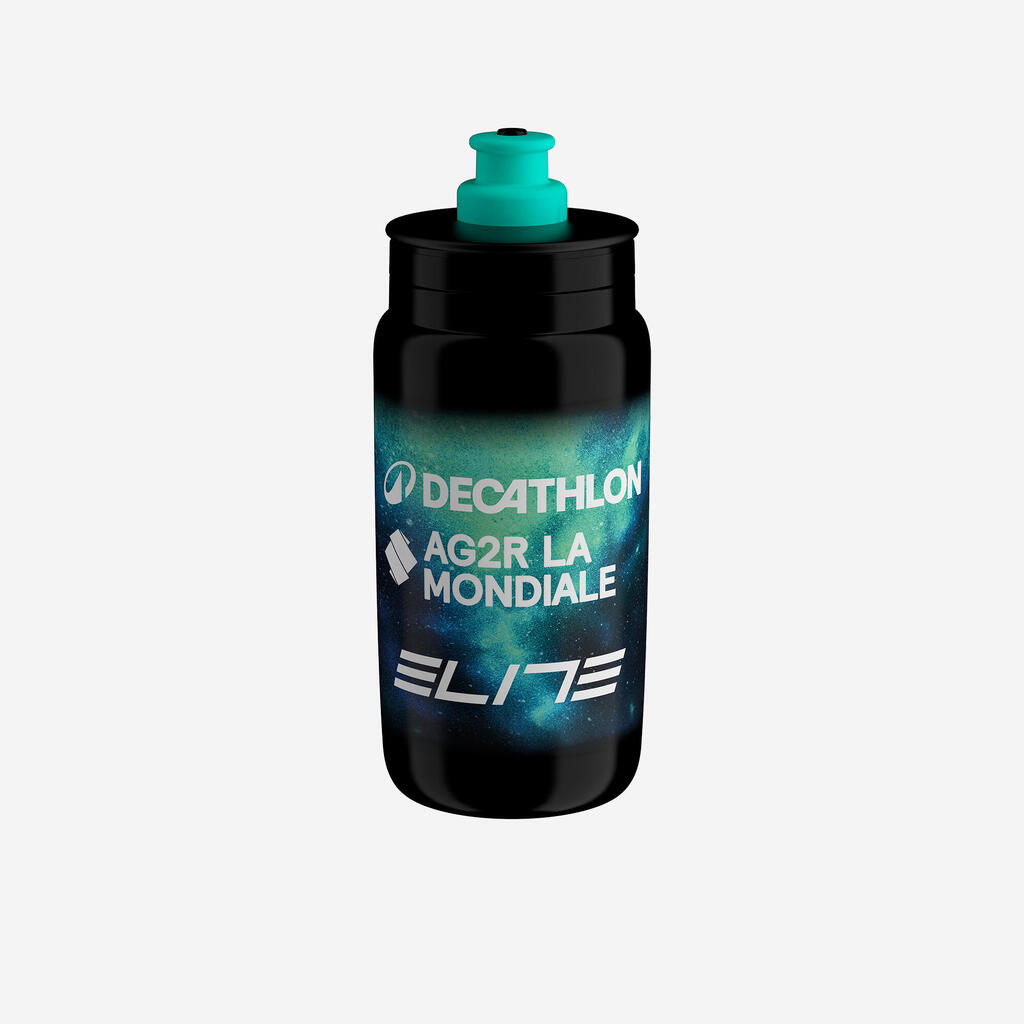 Riteņbraukšanas ūdens pudele “Fly Team Decathlon AG2R”, 550 ml, 2024