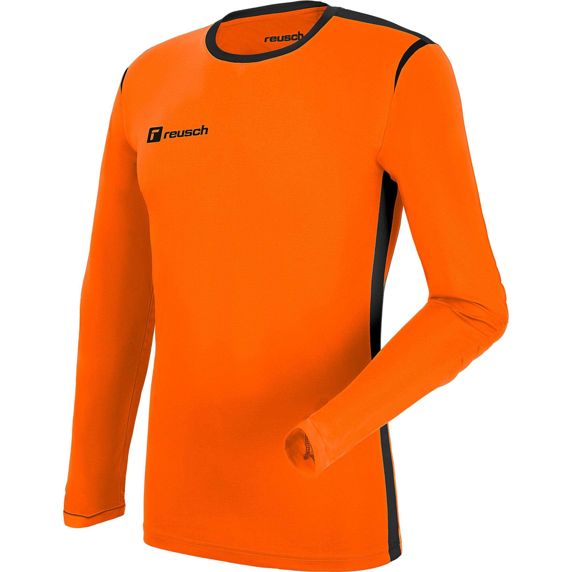 Reusch Kids' Match Long Sleeve Goalkeeper Jersey – Padded Elbows, Breathable