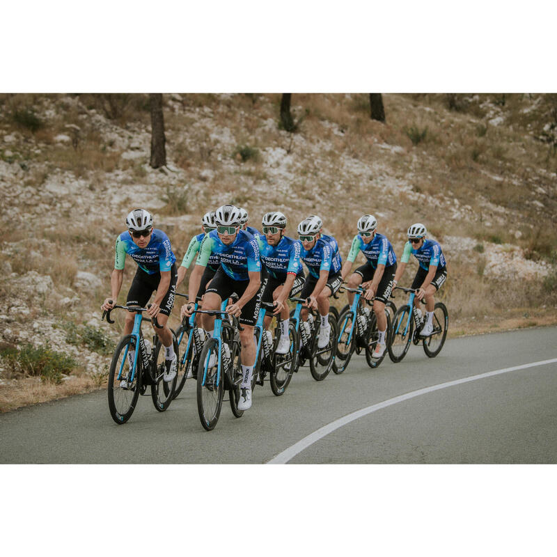 Chaussettes vélo route - DECATHLON AG2R LA MONDIALE Team Replica