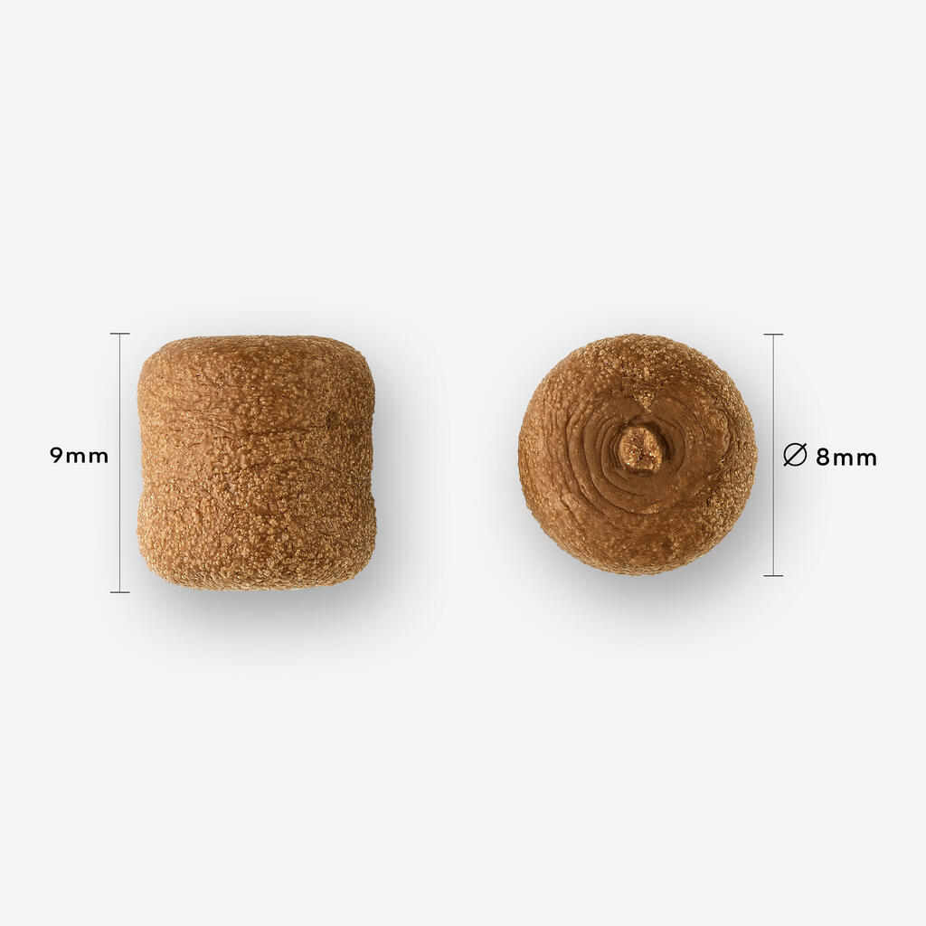 Rjavi plavajoči peleti za ribolov krapa (9 mm, 12 kosov) 