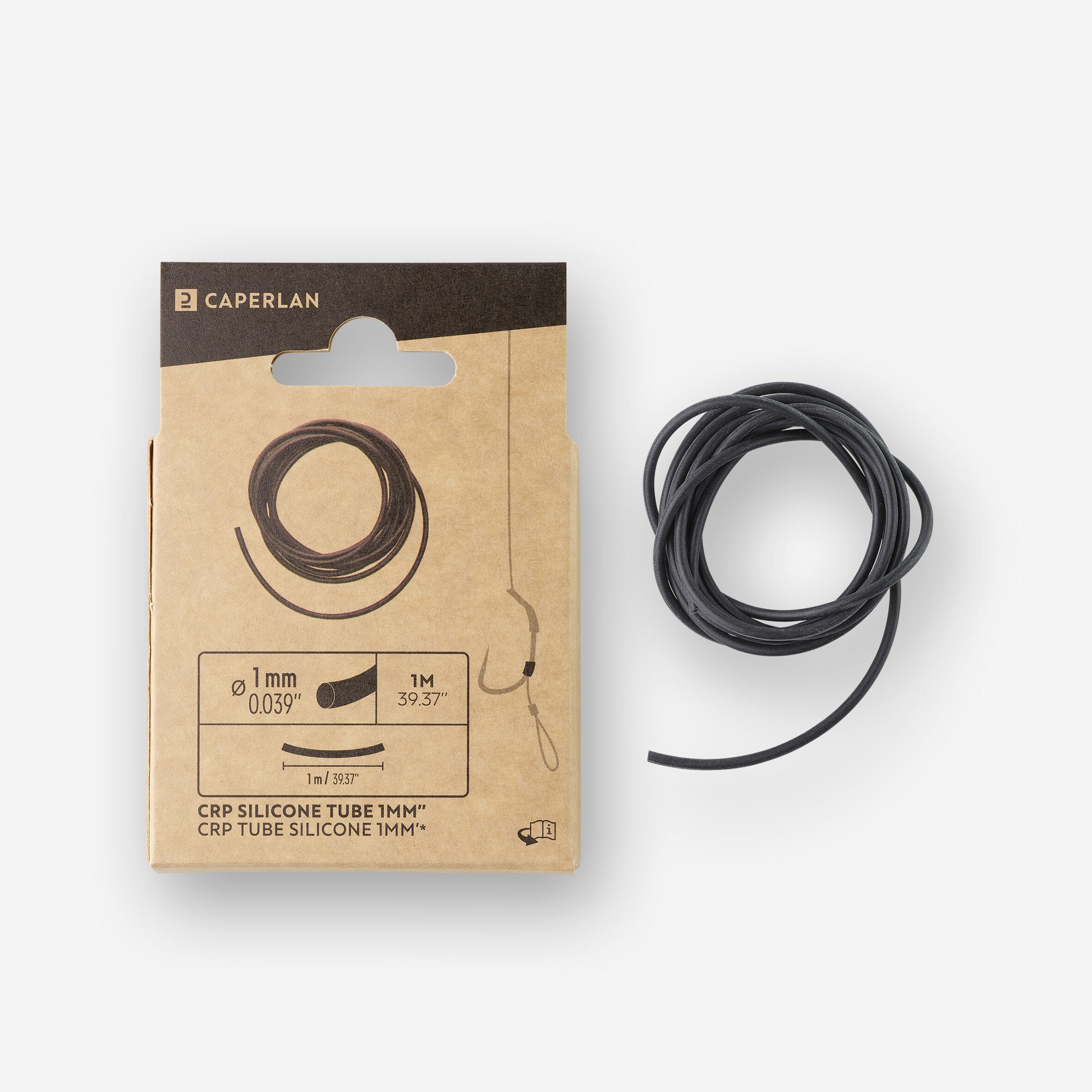 Szilikon cső, 1 mm x m Caperlan akciós termékkép 1