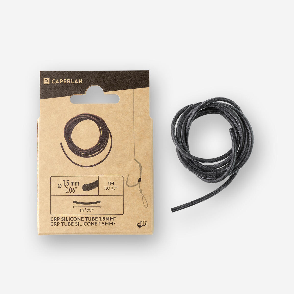 Tube silicone 1,5mm 1mètre Pêche de la carpe