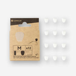 Maïs flottant M blanc x12 Pêche de la carpe