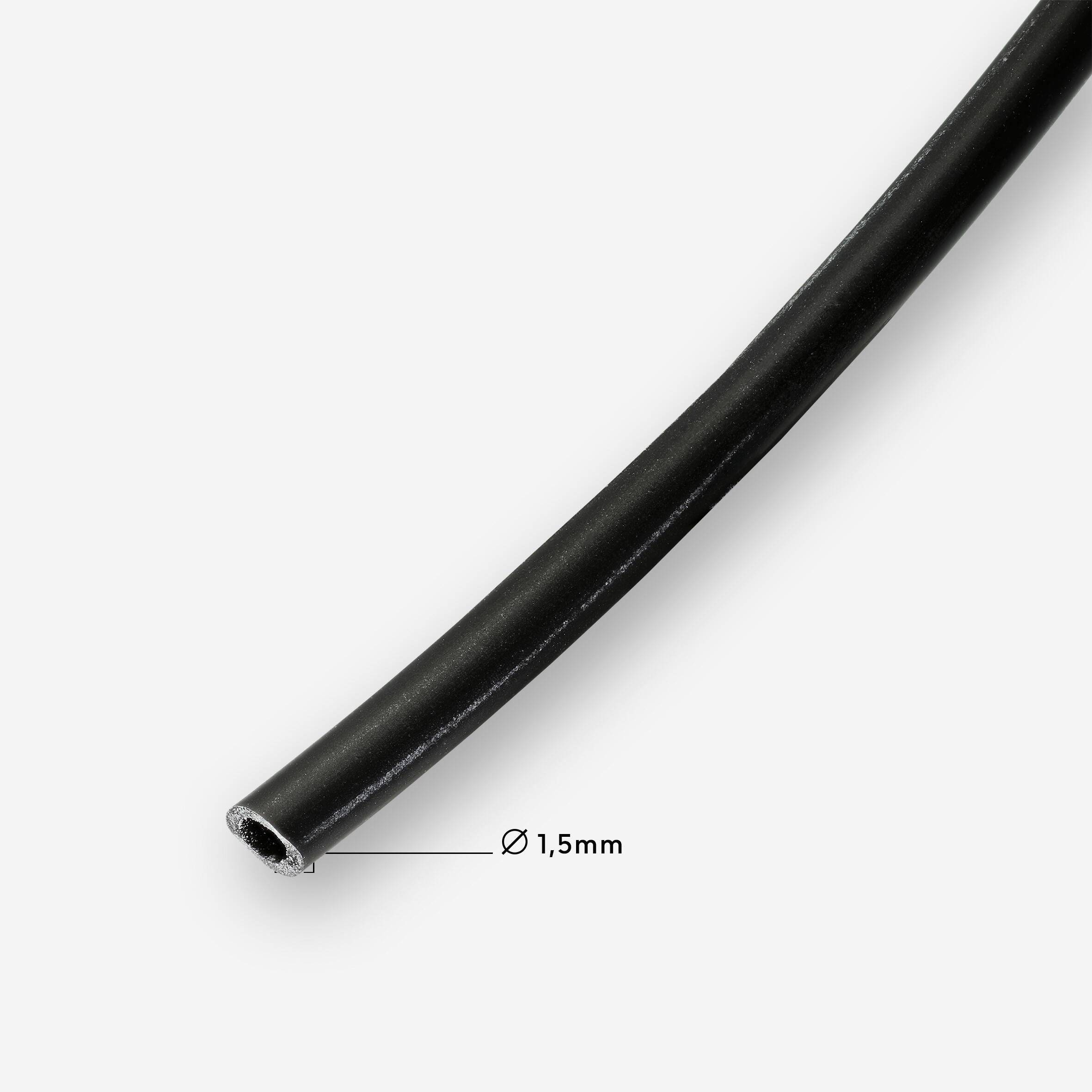 Silikonschlauch Karpfenangeln 1,5 mm 1  m 2/5