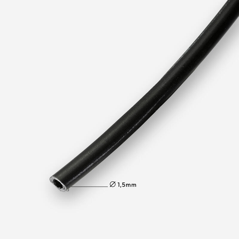 Silikonová hadička na kaprařinu 1,5 mm 1 m