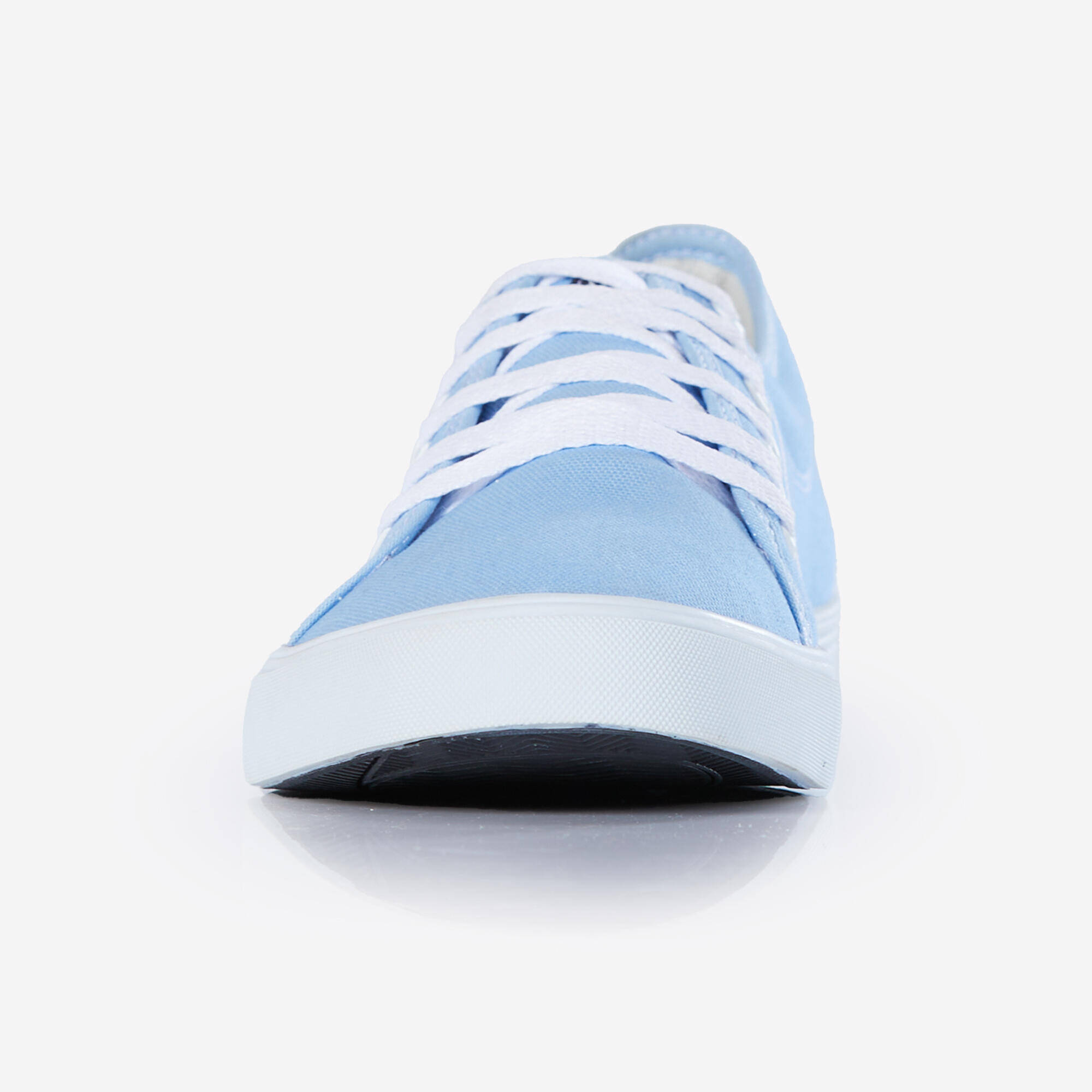 Unisex Skating Canvas Shoes Low Top Vulca 100 - Light Blue -  4