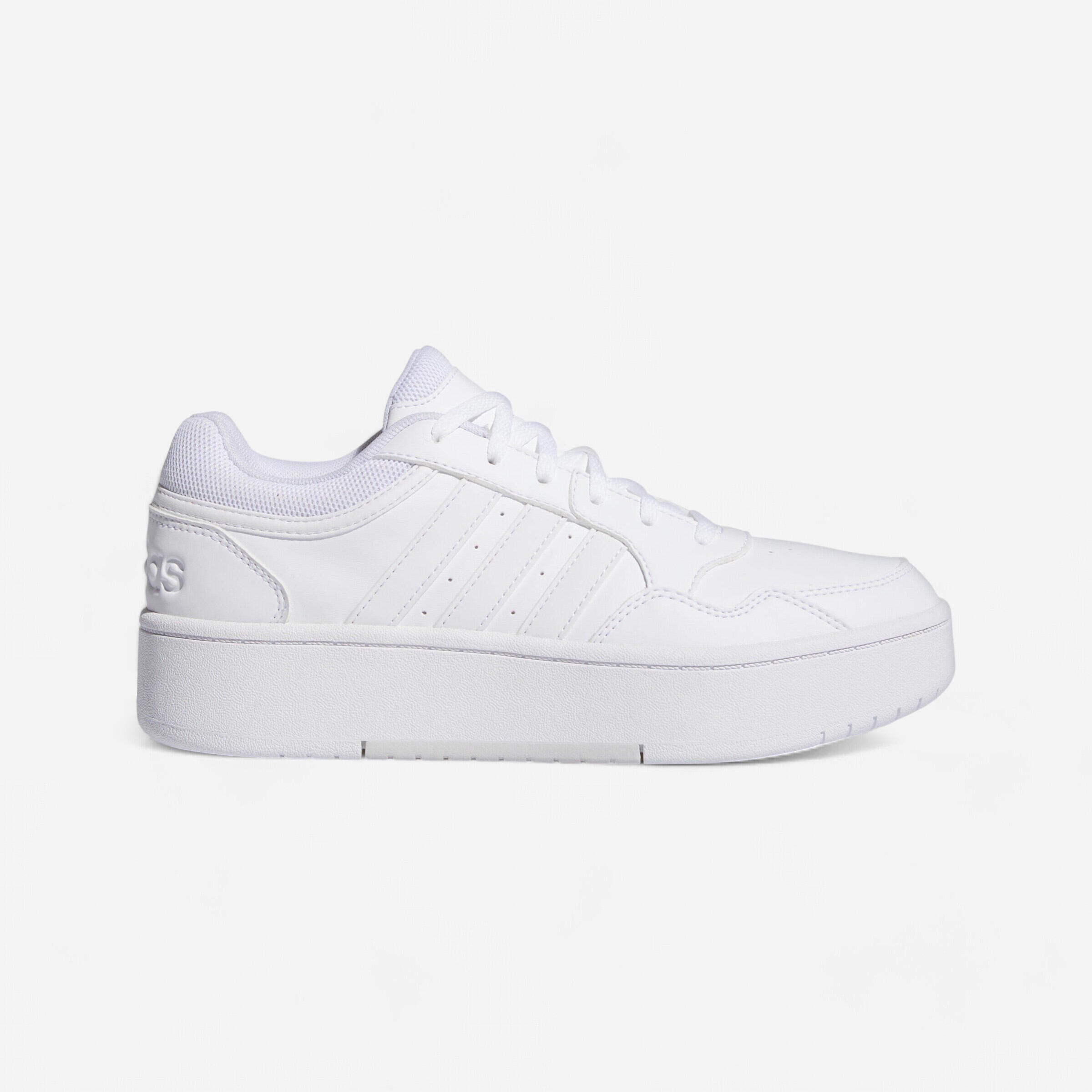 Adidas - Baskets De Marche Femme, Hoops Bold Blanche - Chaussures De Sport - Marche - - 40 - Decathlon