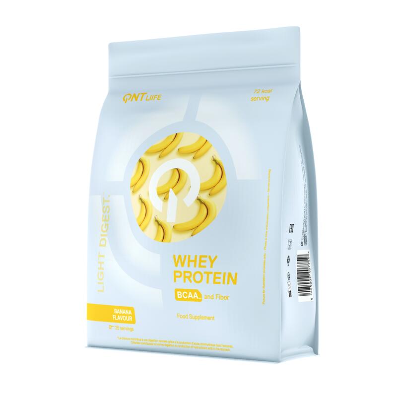 Eiwitpoeder voor krachttraining Light Digest Whey banaan