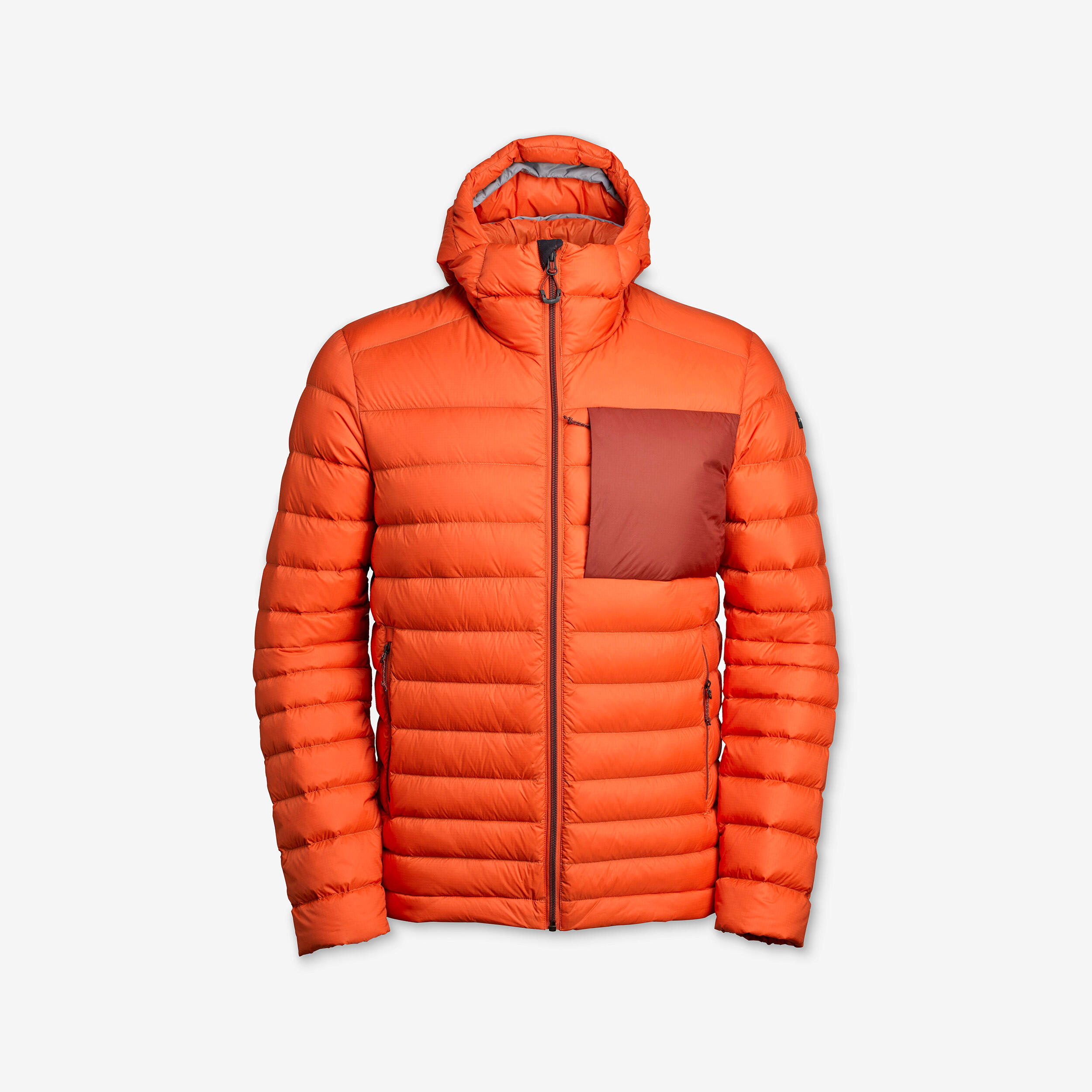 Men Lightweight Packable Down Jacket - MT500 -10°C Orange