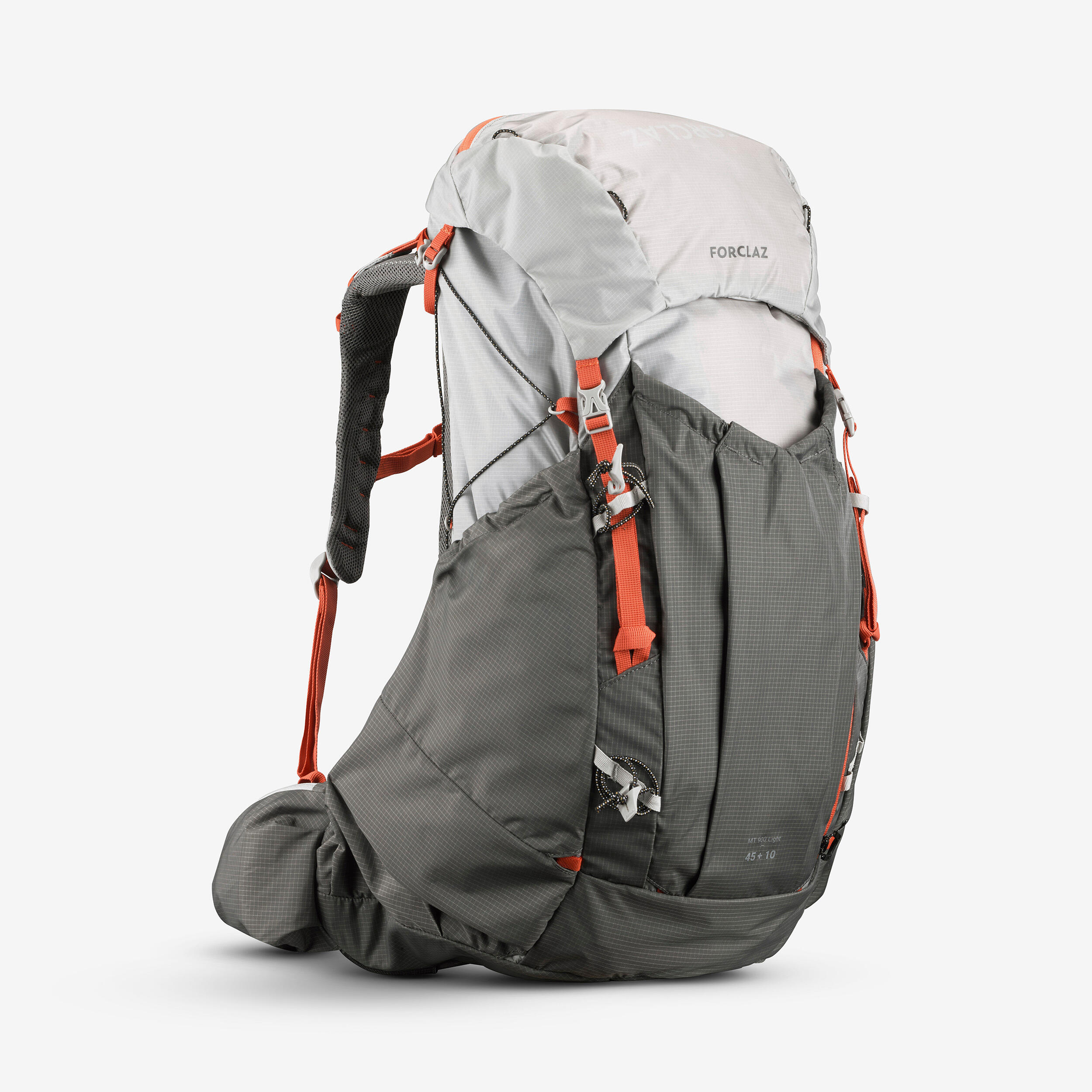 sac à dos ultralight de trekking femme 45+10 l - mt900 ul - forclaz