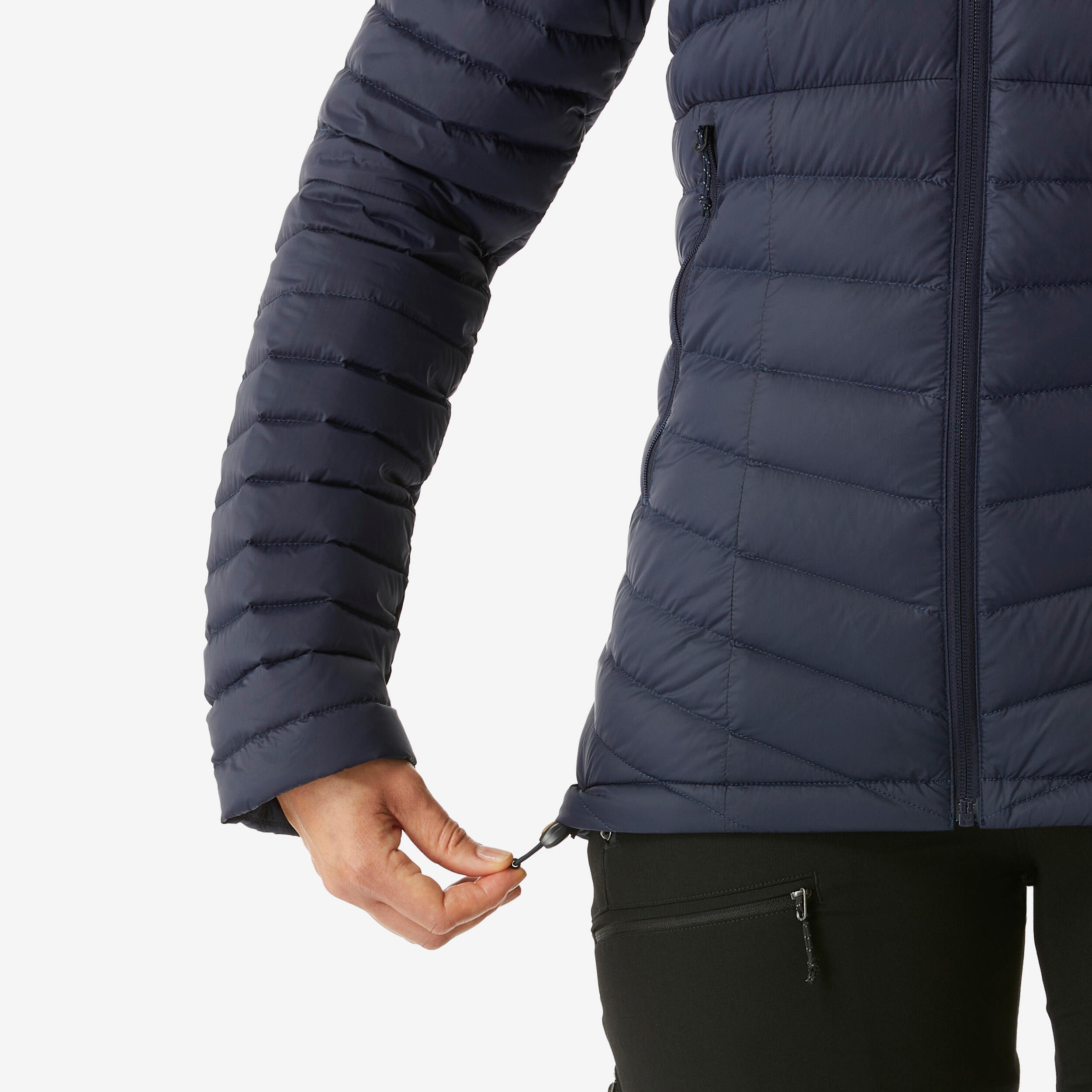Women’s Down Hiking Jacket – MT 100 - FORCLAZ