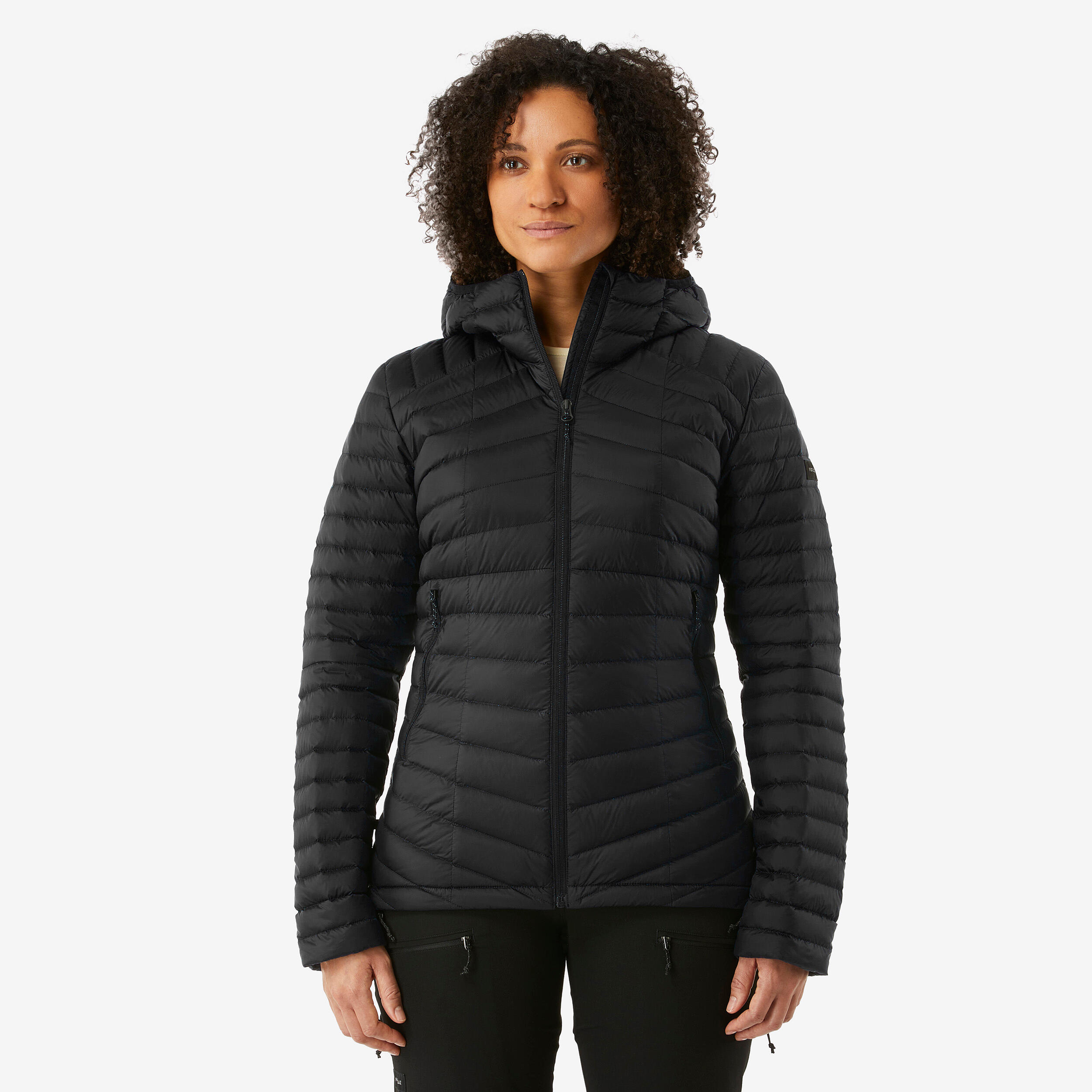 Women's MT100 -5°C down mountain hooded down jacket