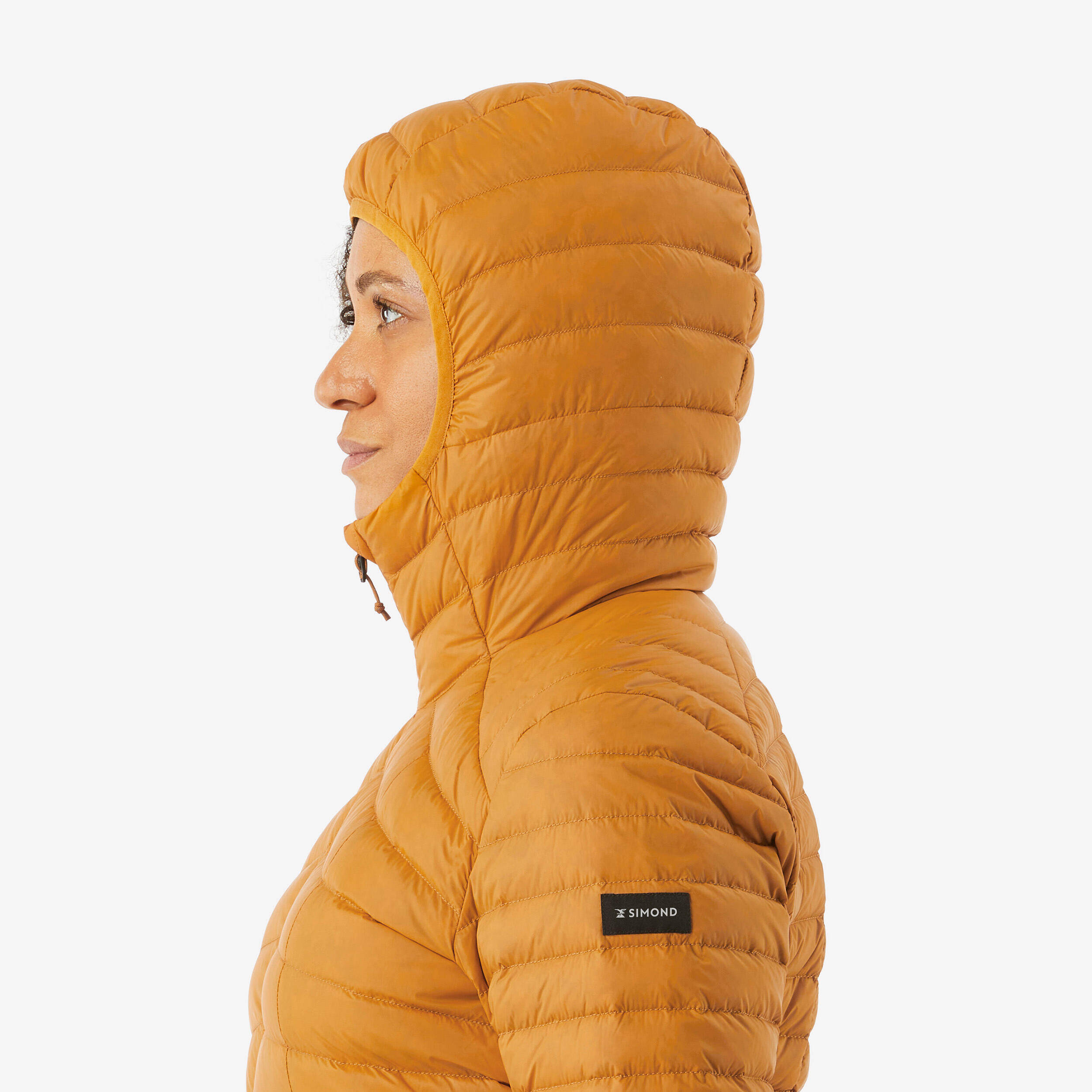 Women's Mountain Trekking Hooded Down Jacket - MT100 -5 °C -  3