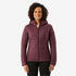 Women Trekking Down Jacket MT100 -5°C Burgundy