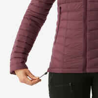 Women's Mountain Trekking Hooded Down Jacket - MT100 -5 °C