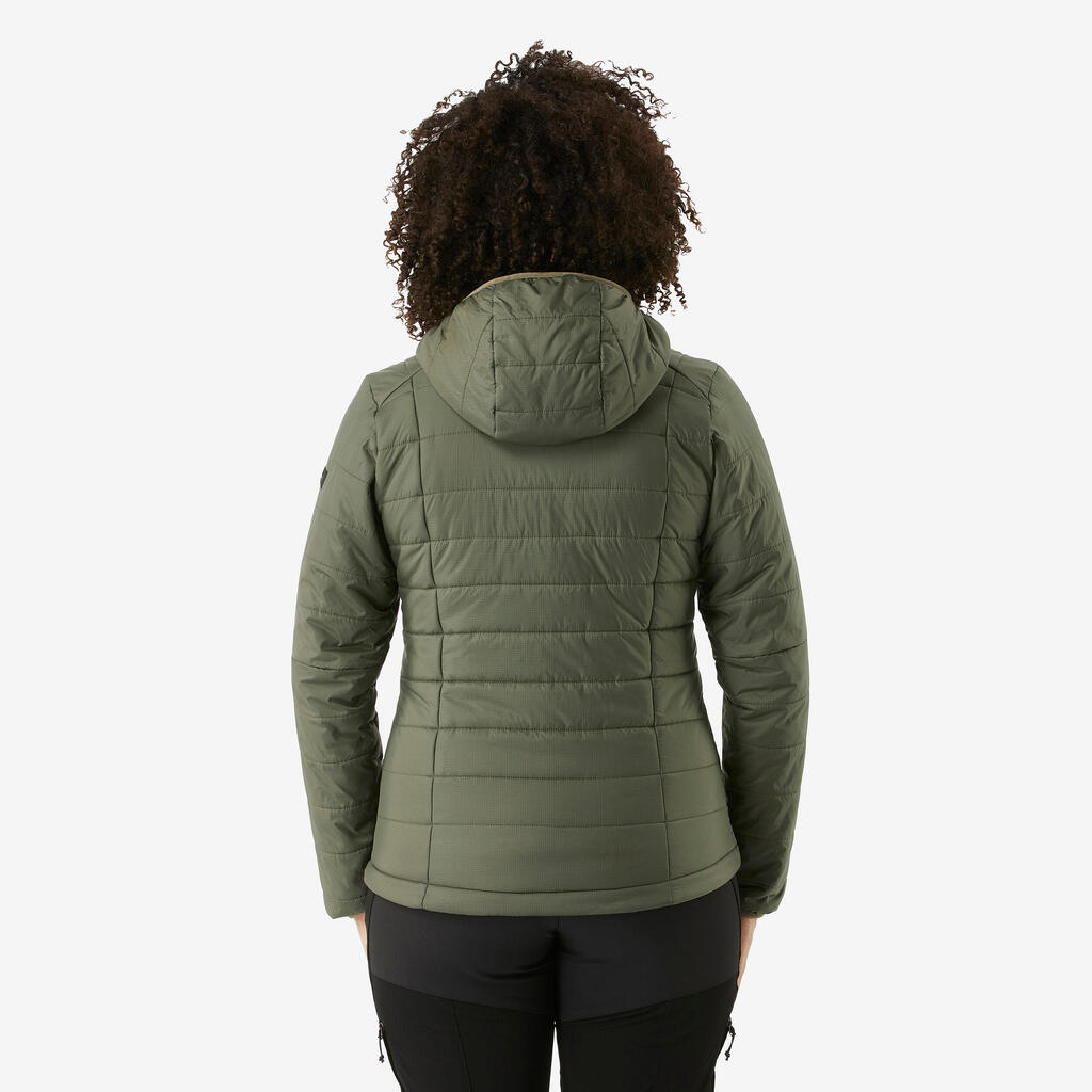 PARKA MUJER MT100 -5 °C CELESTE