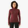 Merinoshirt Damen langarm Trekking - MT900 