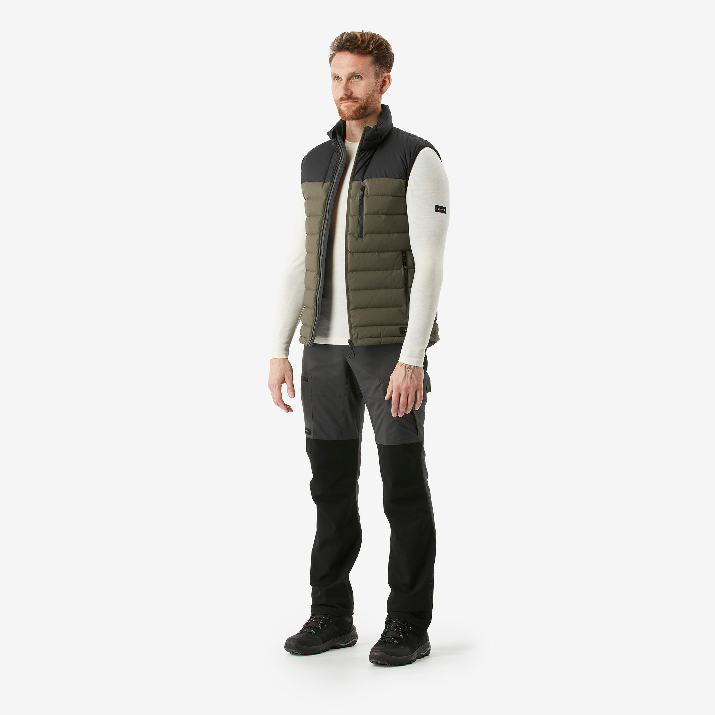 Men’s Mountain Trekking Padded Gilet - MT500 2/7