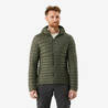 Men Puffer Down Jacket For Trekking MT100 -5°C  Khaki