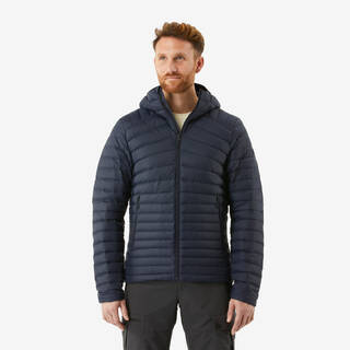 Men Puffer Down Jacket For Trekking MT100 -5°C  Blue