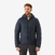 Doudoune à capuche de randonnée -5°C homme, MT100 bleu
