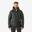 Daunenjacke Herren Kapuze bis -20 °C Trekking - MT900 schwarz 