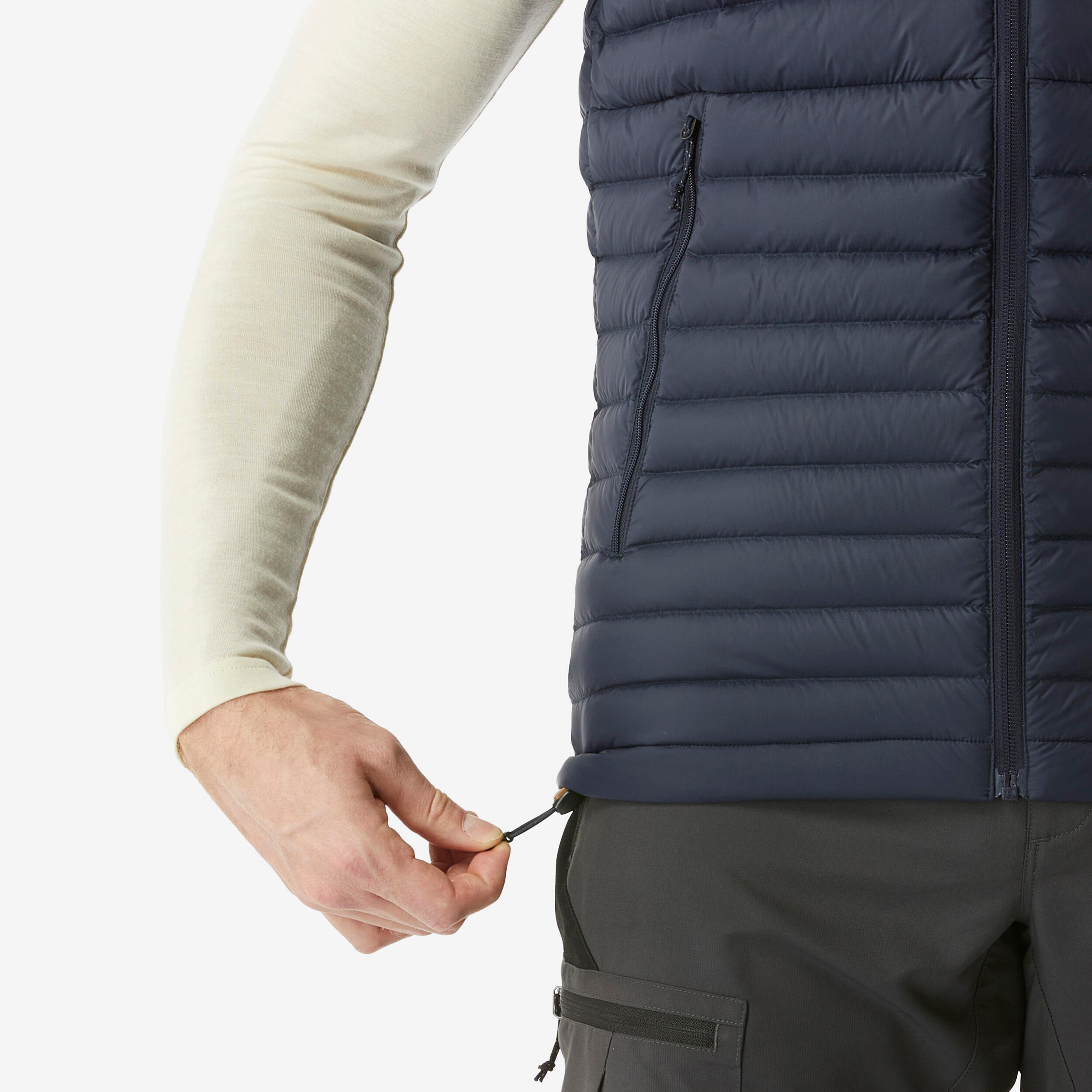 Men’s Hiking Padded Vest - MT 100 - FORCLAZ