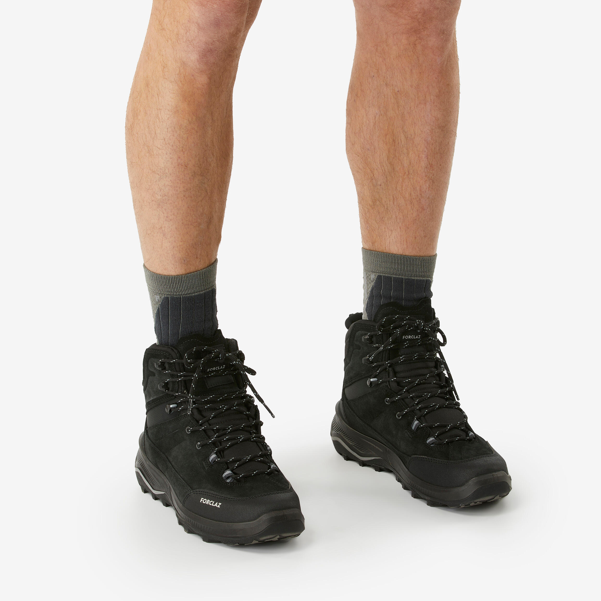 Chaussure de marche en cuir homme online