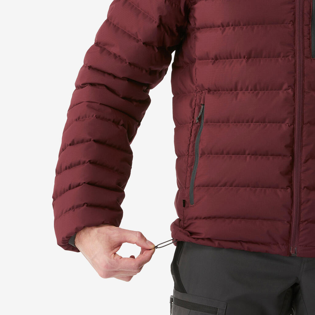 Chamarra de trekking acolchada de plumón para hombre MT500 -10 °C 