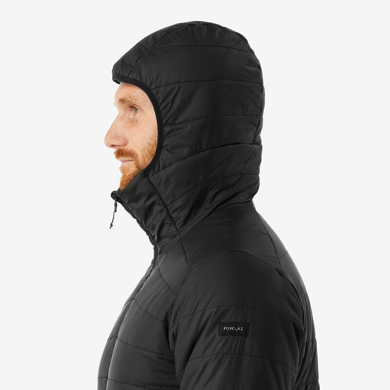 Synthetische jas met capuchon voor bergtrekking heren MT100 -5°C