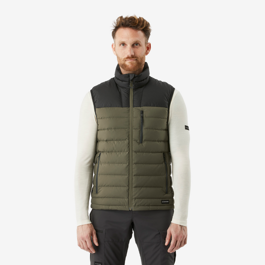 Doudoune sans manches en duvet de trek montagne - MT500 - Homme