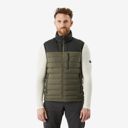 Doudoune sans manches en duvet de trek montagne - MT500 - Homme