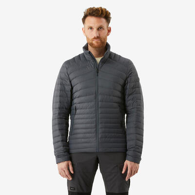 Daunenjacke Herren bis -5 °C Bergsport - MT100 bordeauxrot