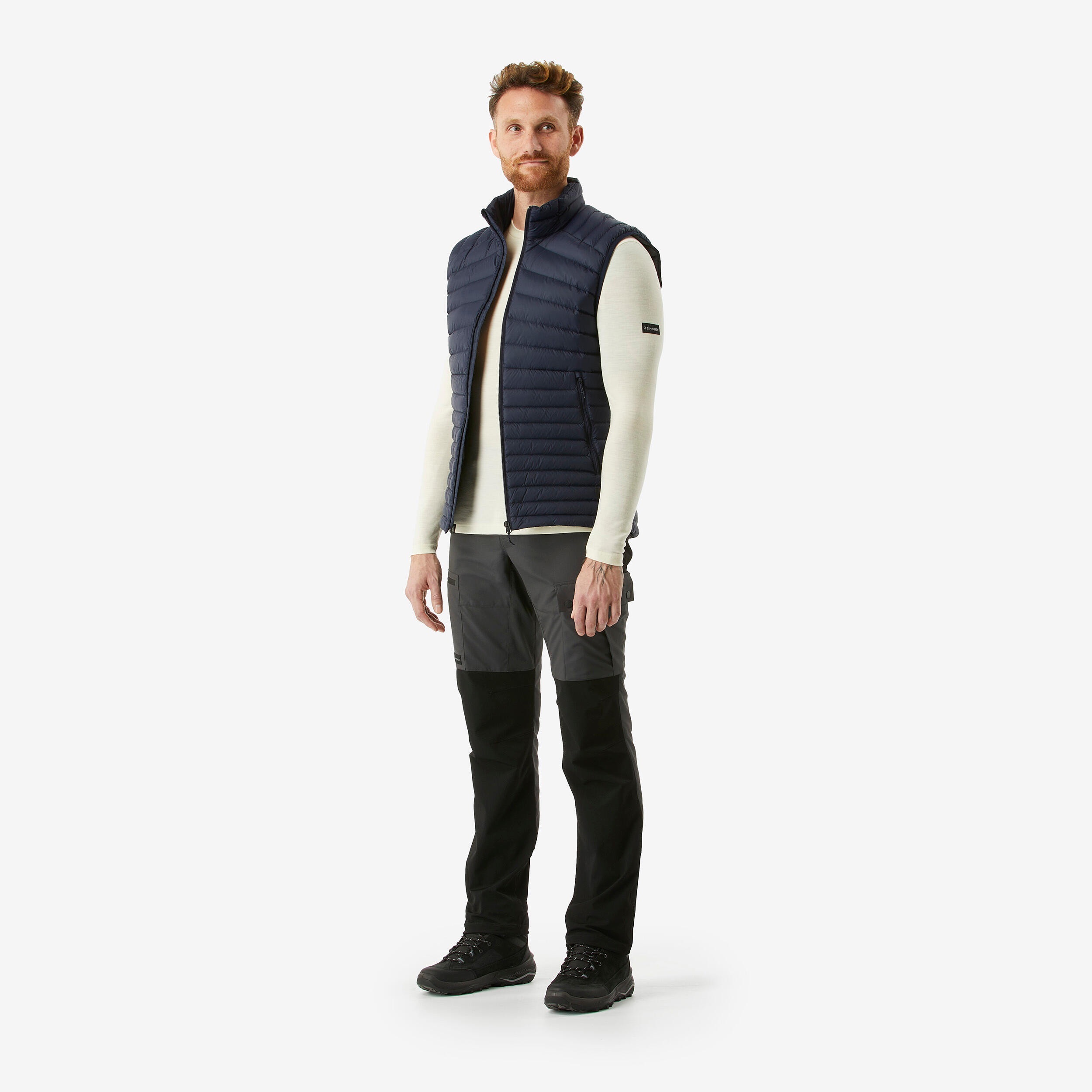 Men’s Mountain Trekking Padded Gilet - MT100 2/7