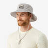 MEN’S ANTI-UV TREKKING HAT - TRAVEL 100 - GREY