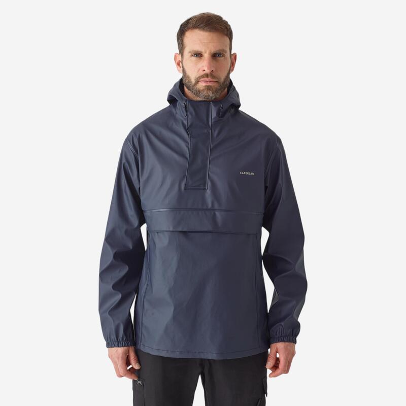 Waterdichte smock jas voor hengelsport FP 500 blauw