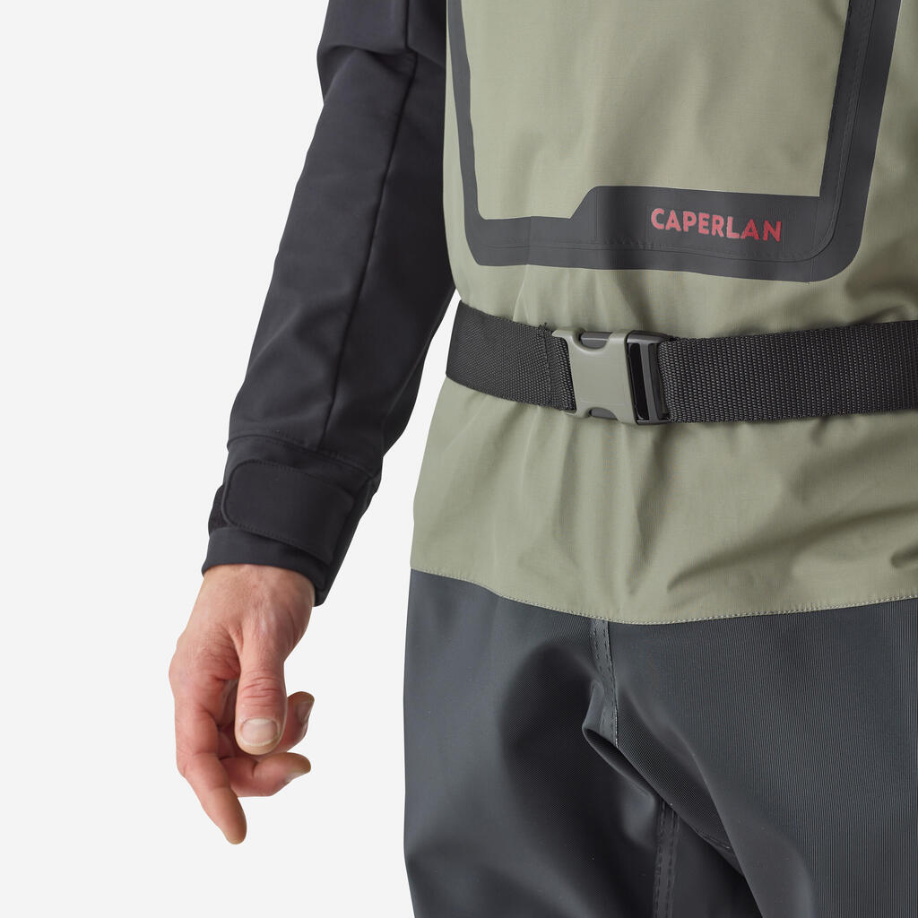Waders de pesca 500 PVC Transpirables