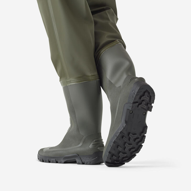 Cizme lungi PVC - T-WDS 100 Pescuit