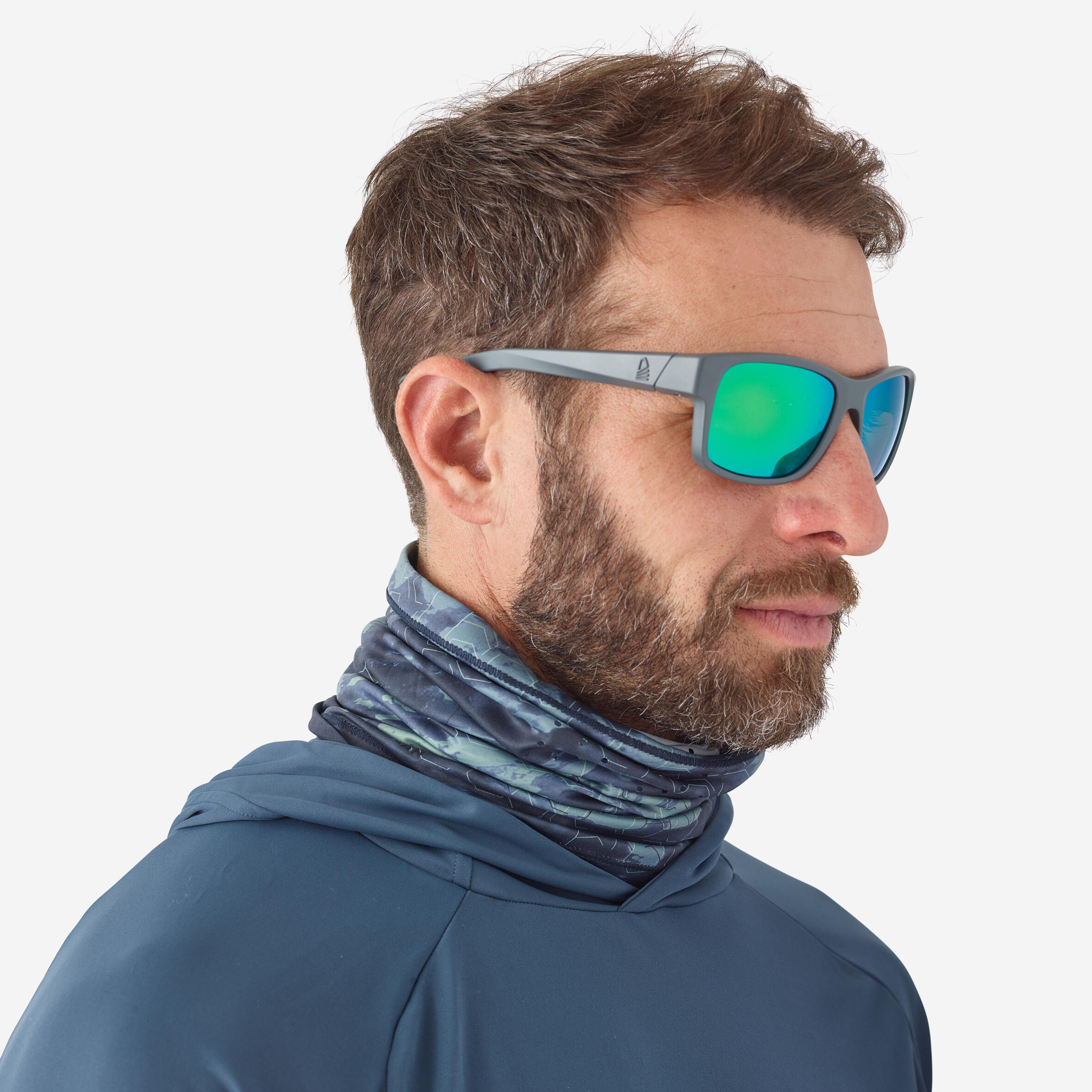 Tour De Cou Rafraîchissant Anti-UV - Écharpe De Sport Réutilisable Pour Randonnée, Vélo, Golf - Noir, 18 Cm