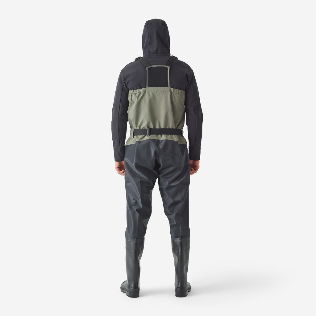 Waders de Pêche PVC et respirants 500