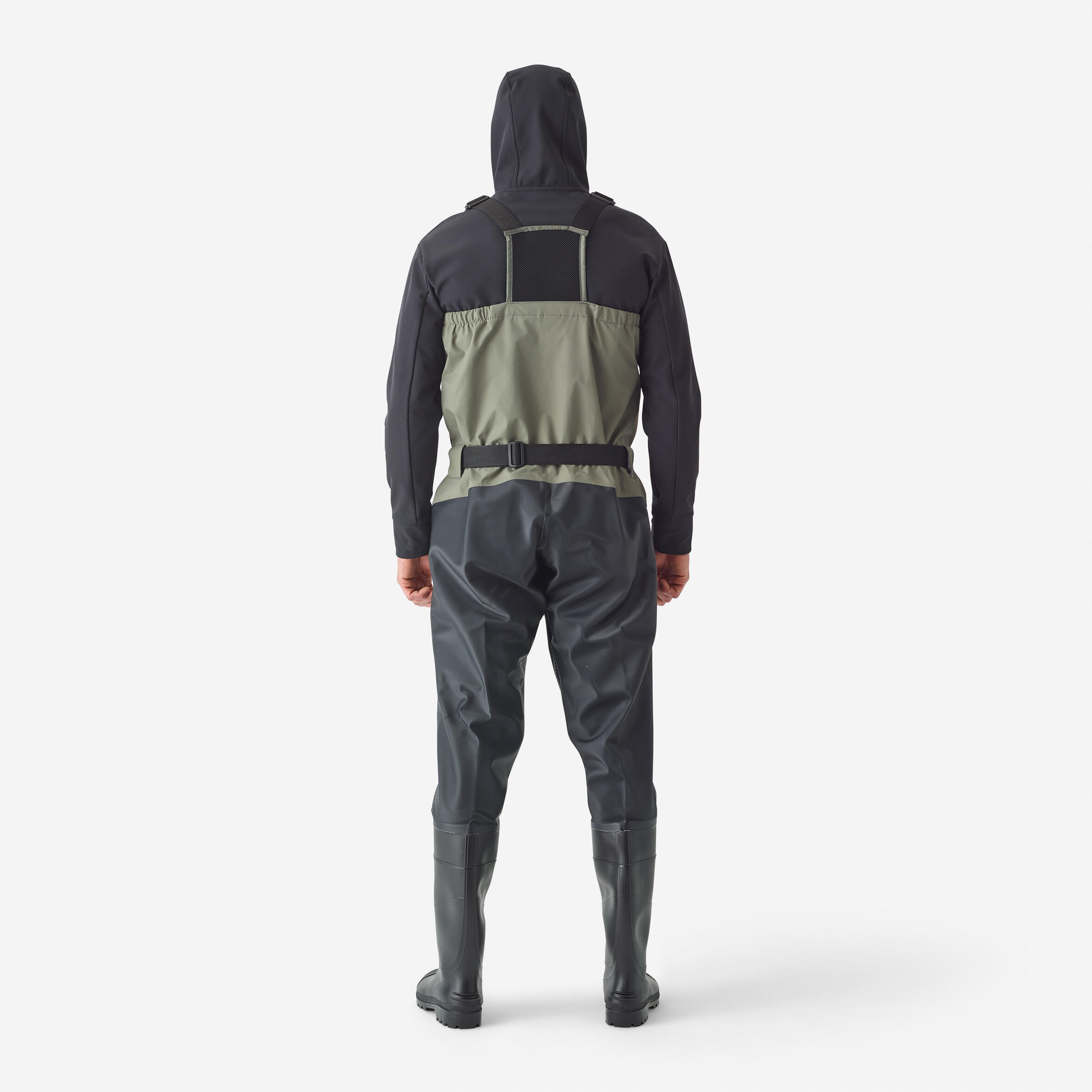 Bottes-pantalon respirantes de pêche - 500 PVC - CAPERLAN